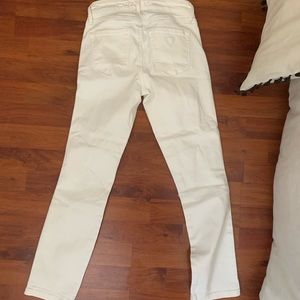 Guess White Ripped Jeans Size 24